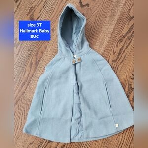 Hallmark Soft Blue Kids Cape with Hood